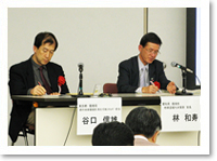谷口 信雄 氏と林 和寿 氏