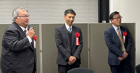 講師の樋口氏、上條氏、依田氏