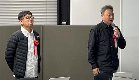 講師の柴田氏、畑野氏